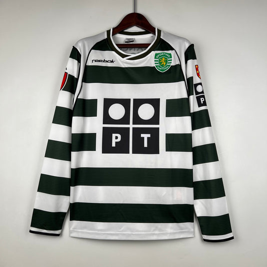 SPORTING CP 01-03 HOME LONG SLEEVE