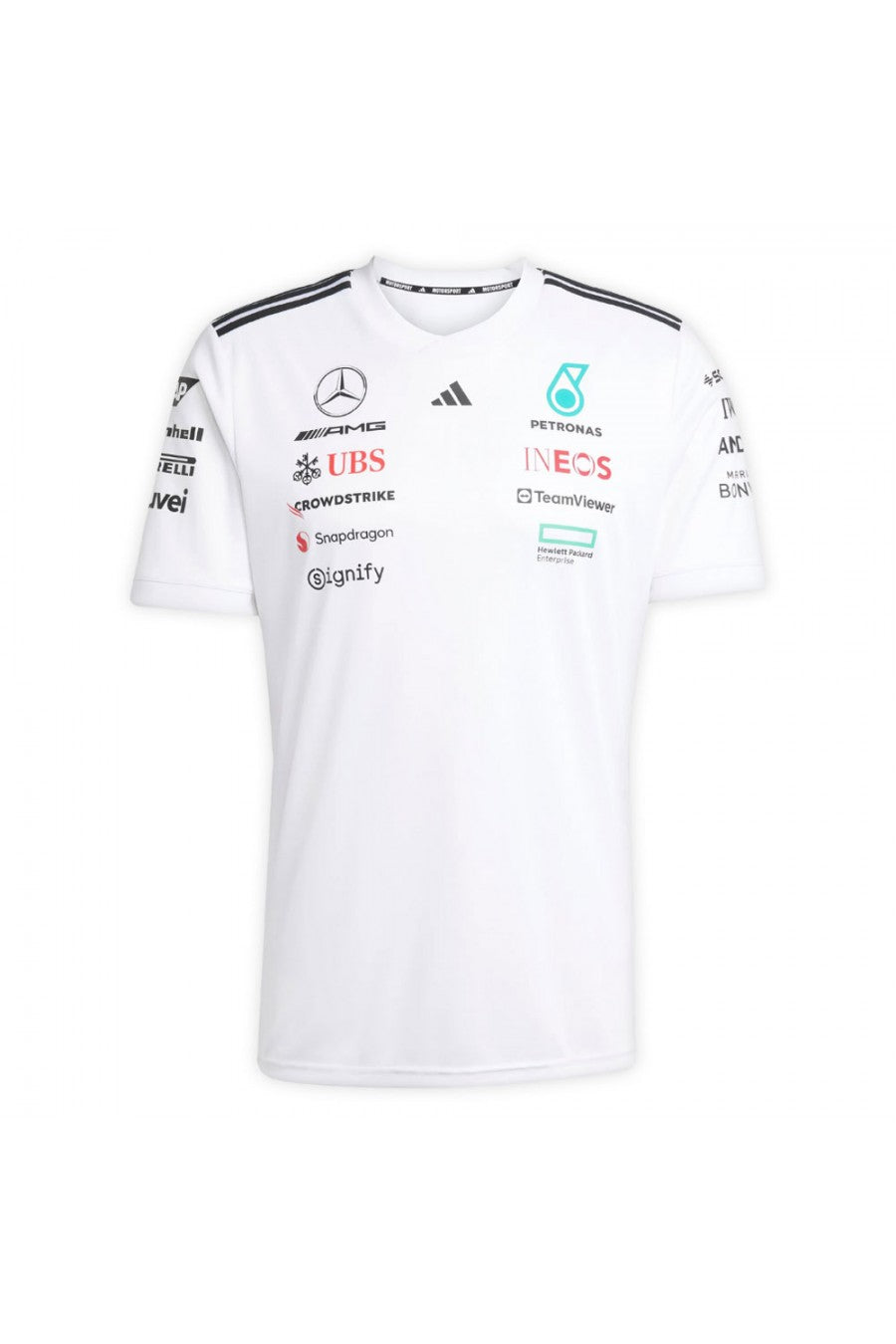 MERCEDES F1 2025 T-SHIRT WHITE