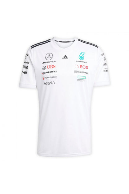 MERCEDES F1 2025 T-SHIRT WHITE