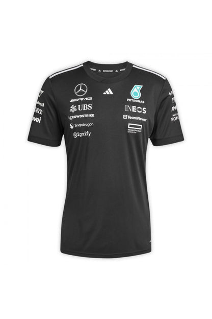 MERCEDES F1 2025 T-SHIRT BLACK