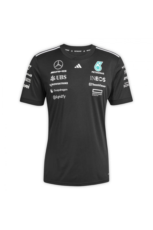 MERCEDES F1 2025 T-SHIRT BLACK