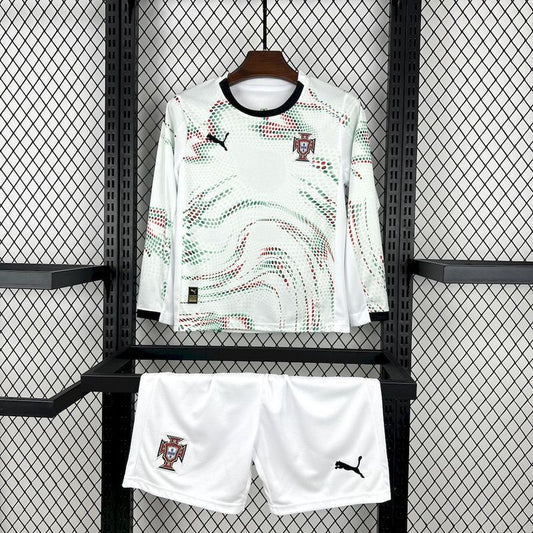 PORTUGAL 2025 AWAY LONG SLEEVE CRIANÇA