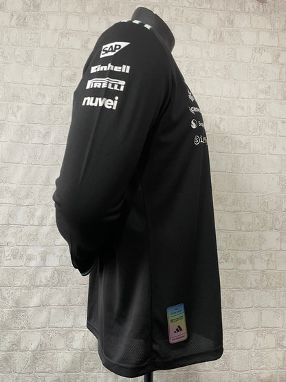 MERCEDES F1 2025 SWEATSHIRT BLACK